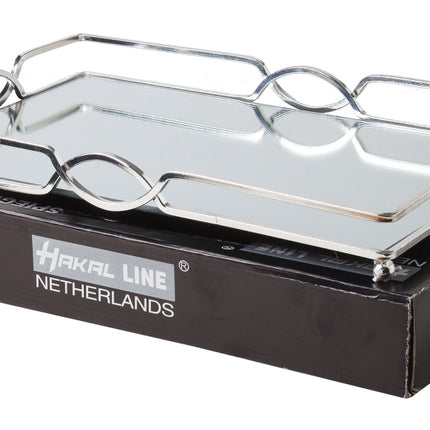Plateau miroir Argent 35*22