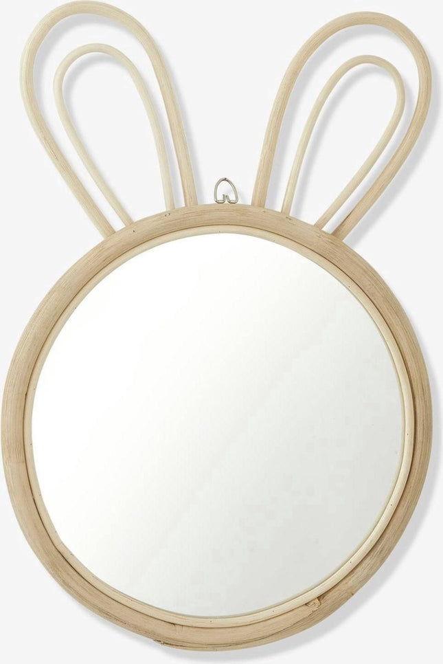 Miroir lapin décoration murale chambre d'enfant 24 x 2,2 x 38 cm