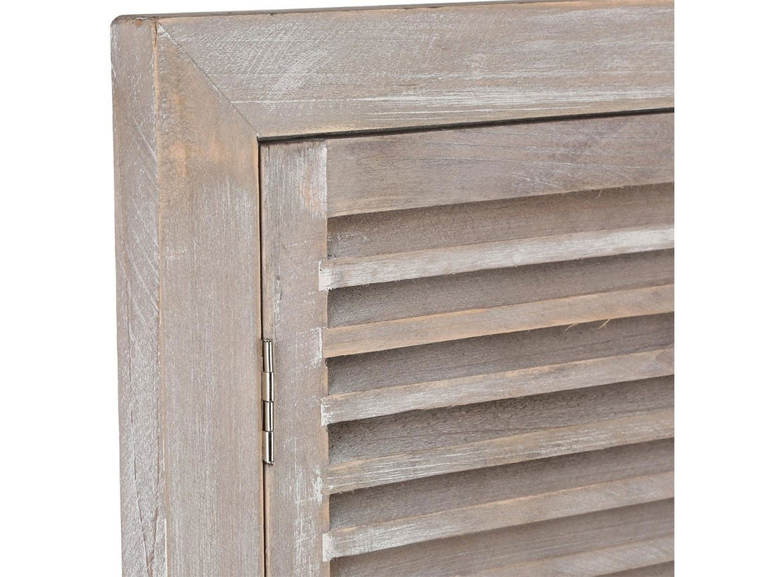 Mirror with shutters