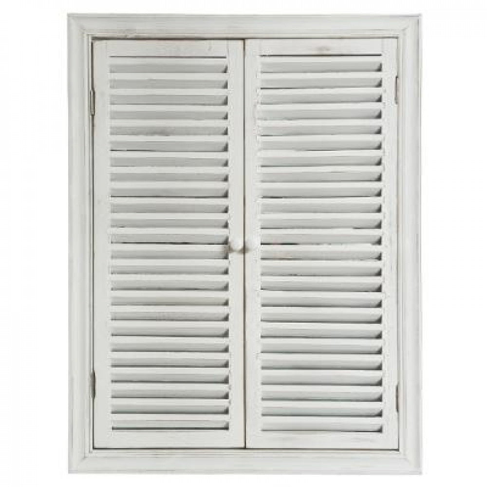 Mirror with shutters