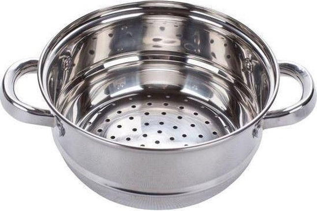 Kinghoff 3320 cuit-vapeur - Ø24 cm - acier inoxydable - toutes sources de chaleur - 5 pièces