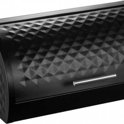 Boîte à pain en acier - noir - diamond