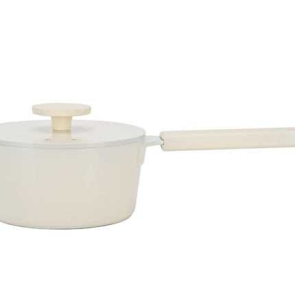 Batterie de cuisine moderne – 4 pièces + ustensiles de cuisine 3 pièces | Ustensiles de cuisson robustes et durables en fonte d'aluminium