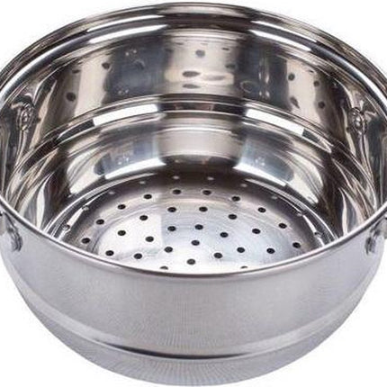 Marmite-vapeur - Ø18 cm - acier inoxydable - toutes sources de chaleur