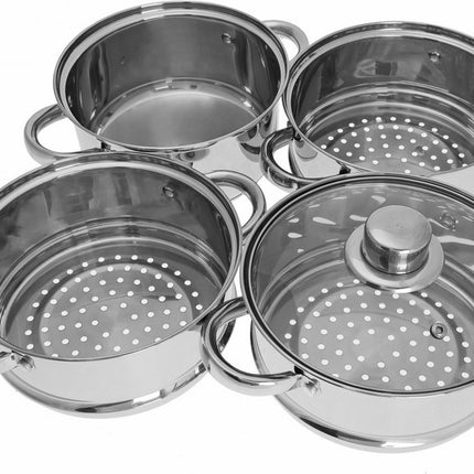 Cuit-vapeur KH-3329 - avec couvercle - 22 cm