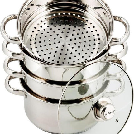 Set de cuisson vapeur - Ø 18cm - 5 pièces