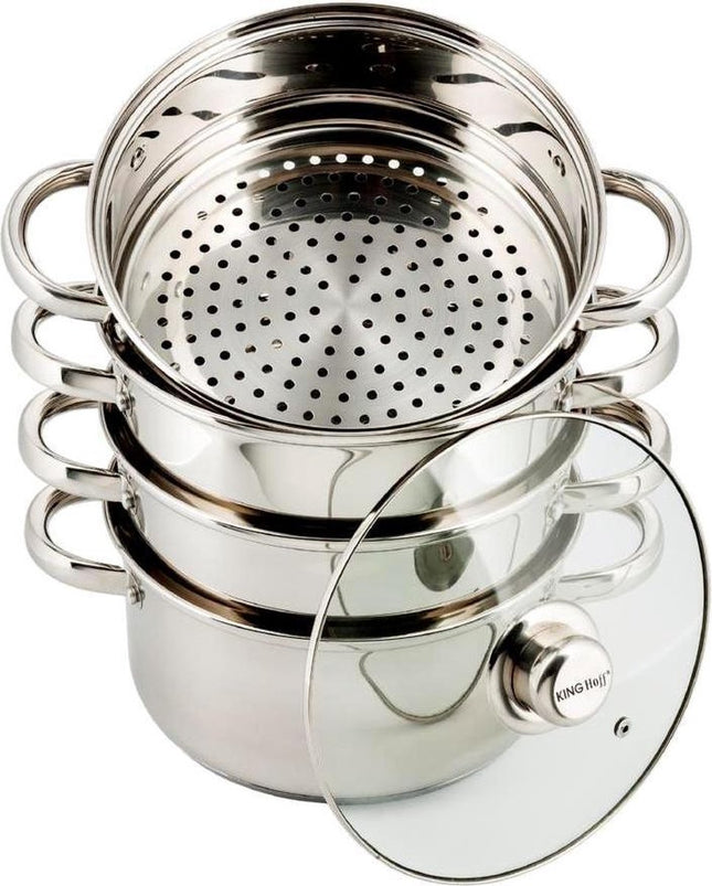 Set de cuisson vapeur - Ø 18cm - 5 pièces