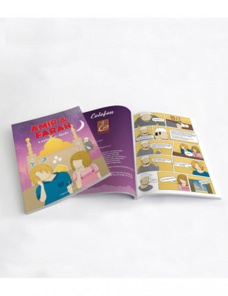 Bande dessinée Amir & Farah - Laylat al-Qadr
