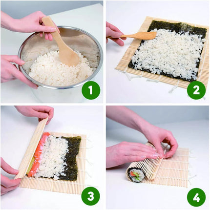 Ensemble à sushis - Bambou