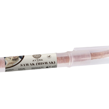 Aytira Bâton de Siwak Naturel – Brosse à dents 100% naturelle (miswak) issue de l'arbre Salvadora Persica