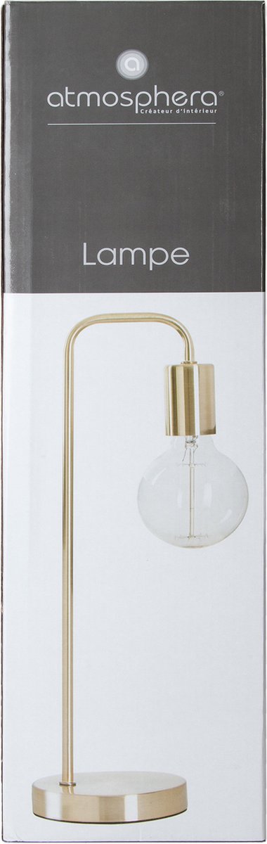 Lampe à poser/lampe de bureau Design Light - cuivre métallique - H46 cm