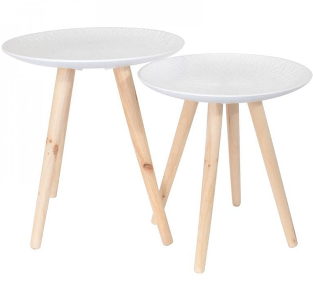 Table d'appoint 2 pièces