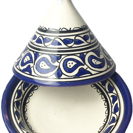 Mini tajine marocaine bleue