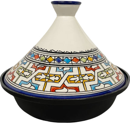 Cuilina | Tajine Fès Ø30cm - Induction – Céramique artisanale colorée