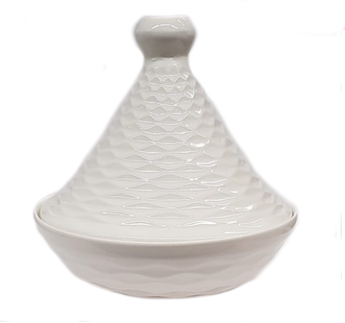 Moroccan Tagine white