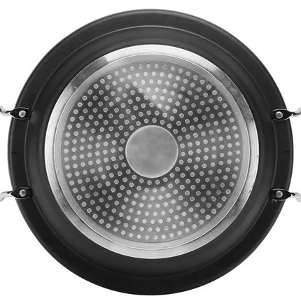 Tajine en fonte d'aluminium compatible induction | Poignées | Convient pour 4-8 personnes - Tous feux | Ø 30cm
