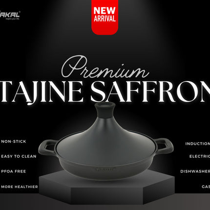 Tajine Safran 30 cm - Anti-adhésif - Compatible Tous Feux