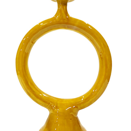 Photophore marocain artisanal en Tadelakt