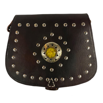 Sac en cuir marocain fait main