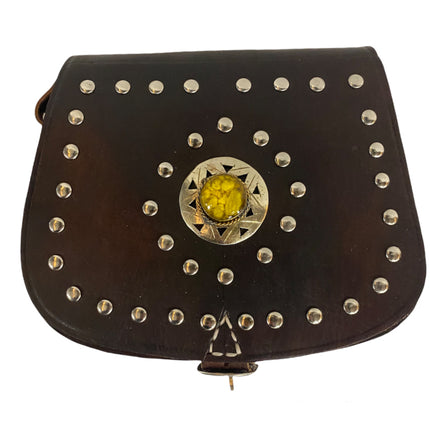 Sac en cuir marocain fait main