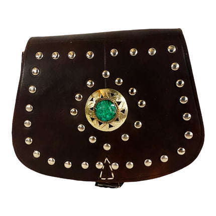 Sac en cuir marocain fait main