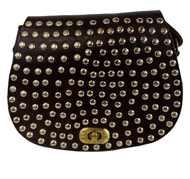 Sac à bandoulière en cuir marocain