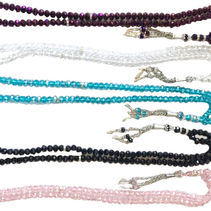Tasbih en cristal