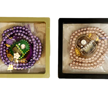 Coffret cadeau Tasbih - Chapelet de prière + Compteur numérique