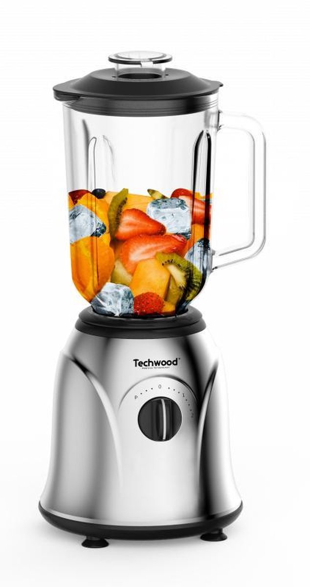 Techwood - Standmixer - Edelstahl - 1,5 L - 1000 Watt
