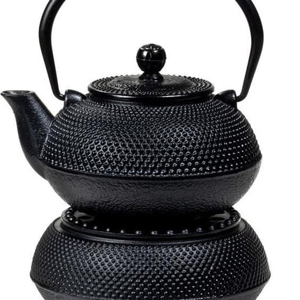 Chauffe-théière en fonte Tetsubin de style japonais