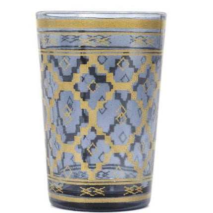 Verres à thé marocains avec motifs, lot de 6