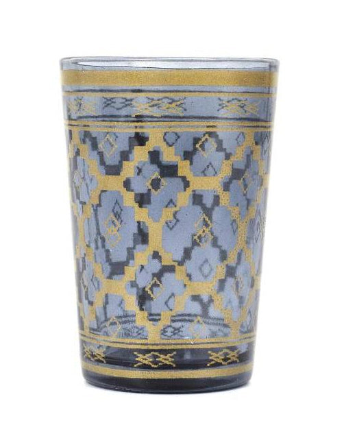 Marokkaanse theeglazen met patronen set van 6