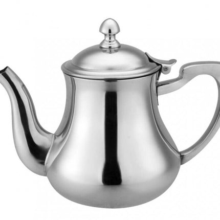 Théière classique en acier inoxydable