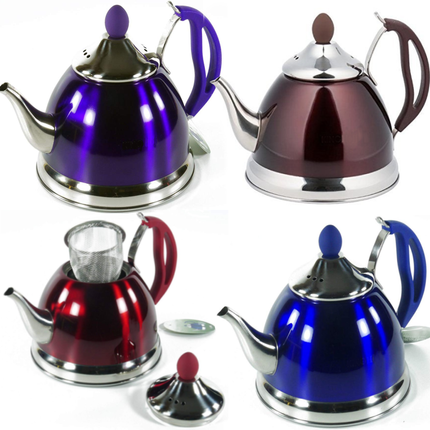 Théière en inox 1 litre