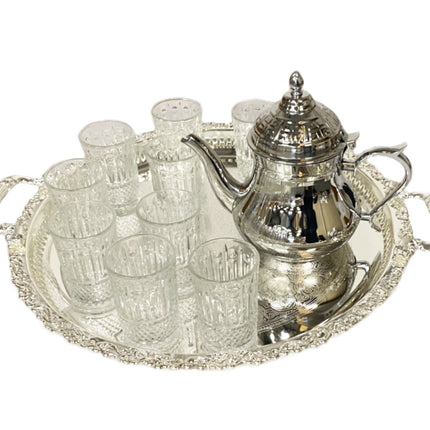 Service à thé familial marocain