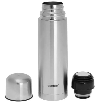 Bouteille isotherme - gourde - gobelet - 1000 ml - acier inoxydable