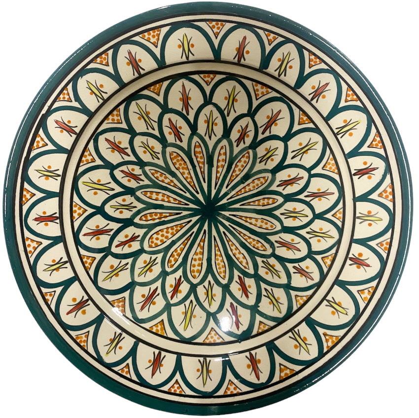 Moroccan bowl with cheerful colors 35 cm