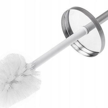Kinghoff brosse de toilette et porte-papier - Acier inoxydable