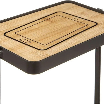 Porte-rouleau de papier toilette sur pied avec réservoir et étagère pour téléphone 59 cm