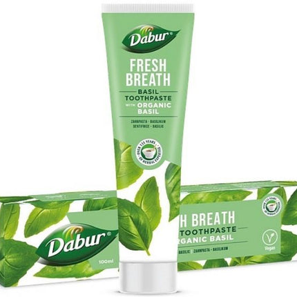 Dentifrice aux Herbes Dabur Basilic - 100 ml