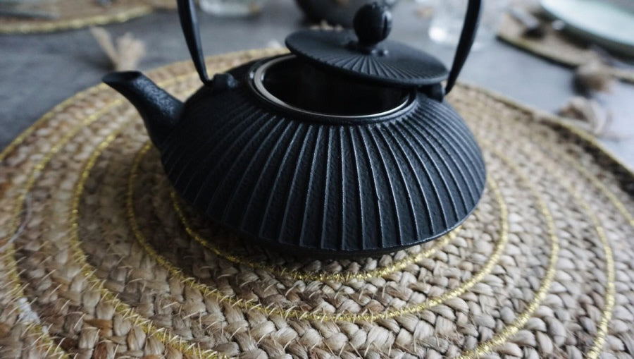 Secret de Gourmet gietijzeren theepot 0,8 liter – met zeef voor losse thee – foto 4