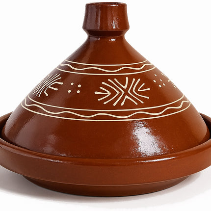 Tajine Marocaine Traditionnelle – Poterie Faite Main