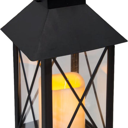 Lanterne de jardin avec bougie LED - Solaire