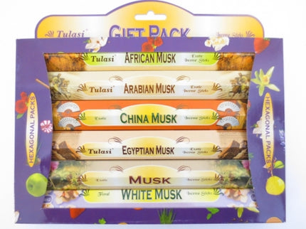 Coffret encens musc