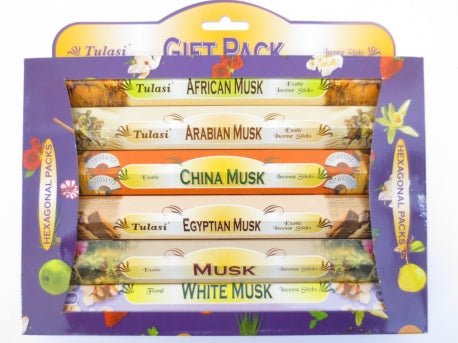 Coffret encens musc