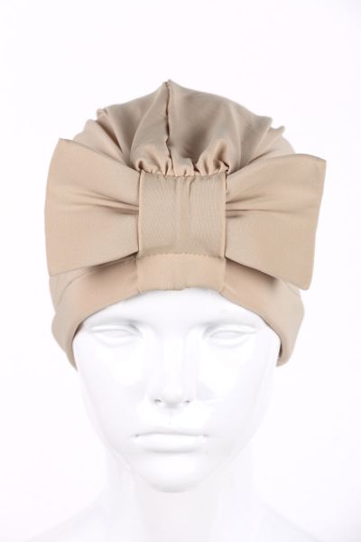 Turban aus weichem Chiffon-Stretch
