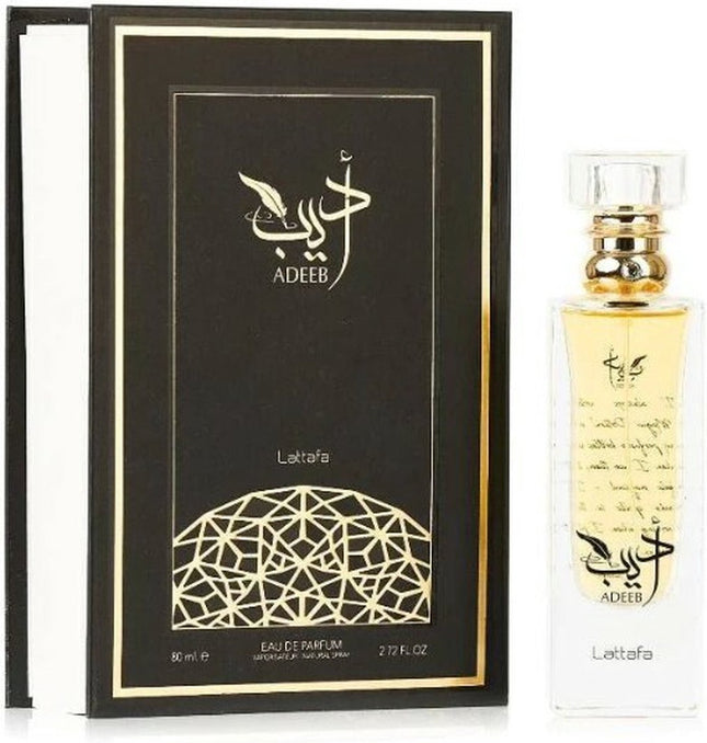 Parfum Unisexe Lattafa EDP Adeeb (80 ml)