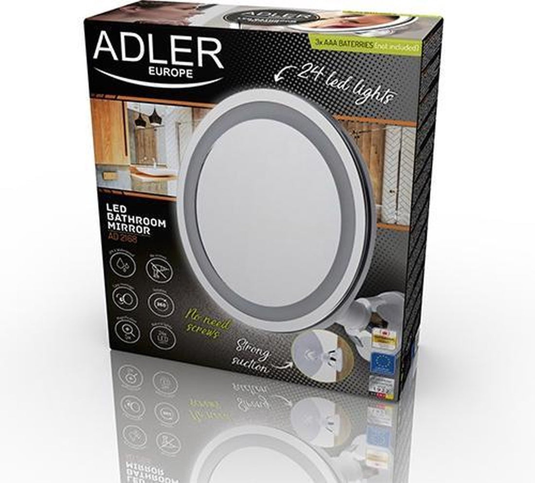Verlichte make-upspiegel LED rond Ø 20