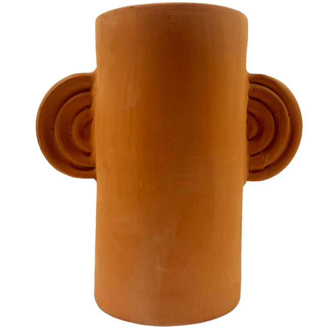 Marokkaanse Terracotta vaas oor naturel