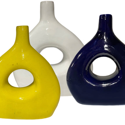 Vase bouteille en céramique